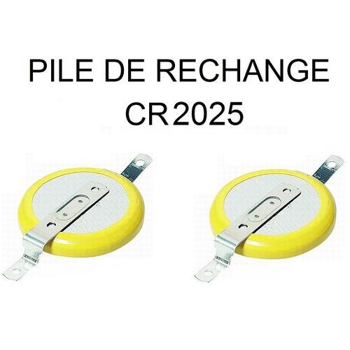 Lot 2 Piles De Rechange Cr2025 Pour Pokemon Or Argent Cristal Game Boy