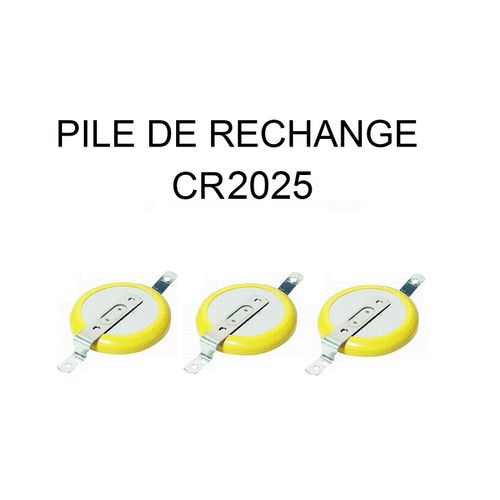 Lot 3 Piles De Rechange Cr2025 - Pokemon Or, Argent, Cristal - Game Boy