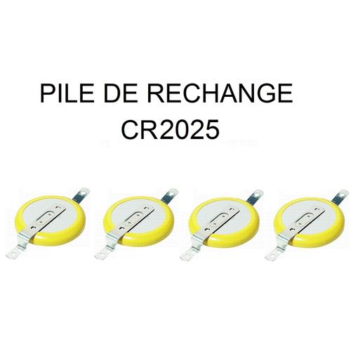 Lot 4 Piles Batterie Cr2025 Pour Cartouche De Jeu Gameboy / Gameboy Color