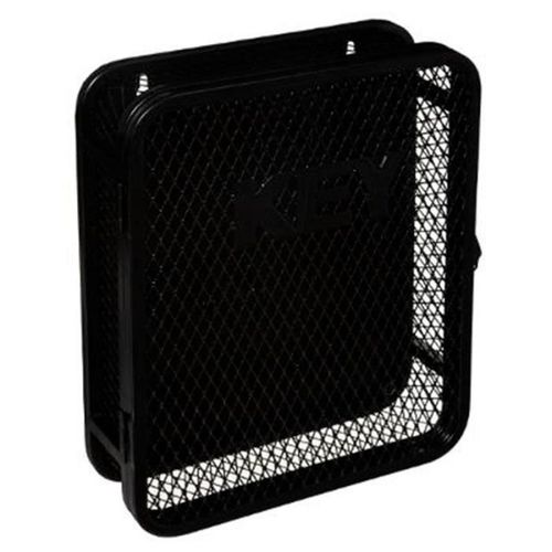 Boîte À Clés En Métal Design "Grillage" 32cm Noir