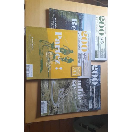 Lot 3 Magazines 200 Le Vélo De Route Autrement