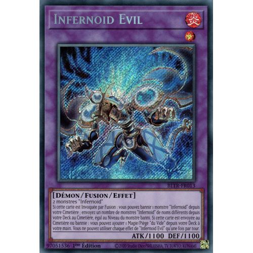 Yu Gi Oh ! Deck Infernoid Prêt Pour Être Jouer En Français