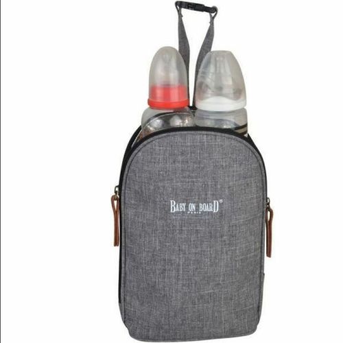 Diaper Changing Bag Baby On Board Grey,