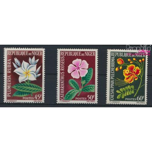 Niger 91-93 (Complète Edition) Neuf Avec Gomme Originale 1965 Fleurs (9278723