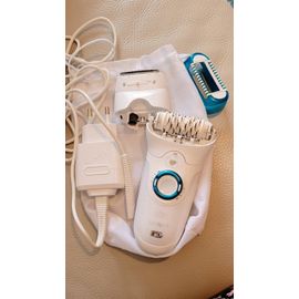 Épilateur Rechargeable Silk Epil 9 De Braun + Tête De Rasage.