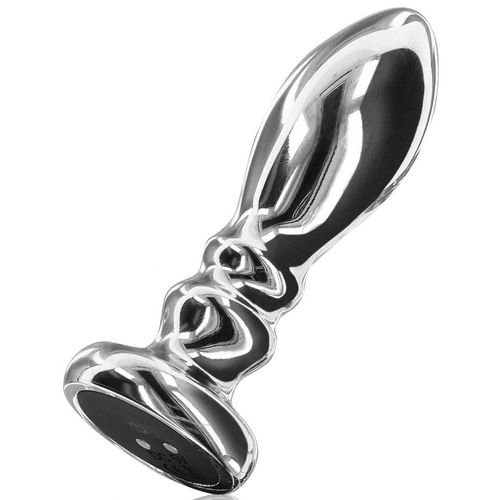 Sextoys - Gode Anal - Plug Anal En Métal Vibrant The Slider L 10 X 3,3 Cm