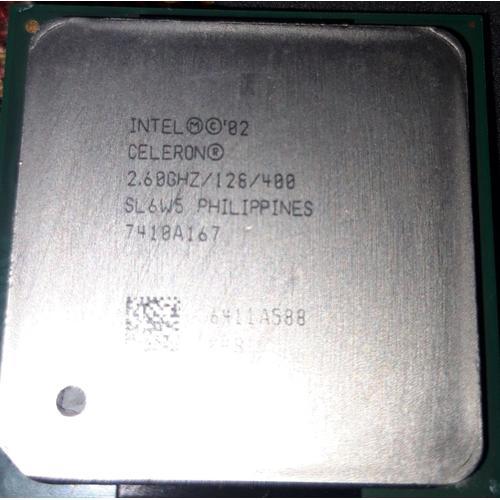 Processeur Intel® Celeron® 2,60 GHz, 128 Ko de cache - SL6W5