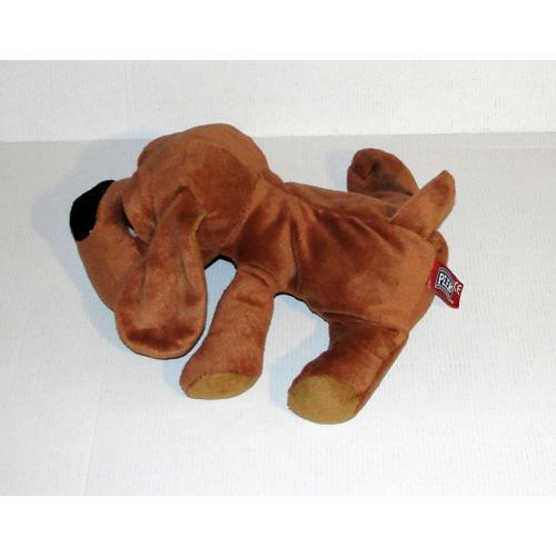 Peluche chien gros best sale yeux