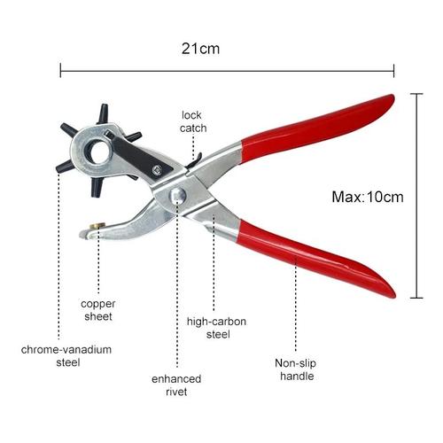 Outil De Maroquinerie En Cuir, Machine À Coudre Rotative, Pince