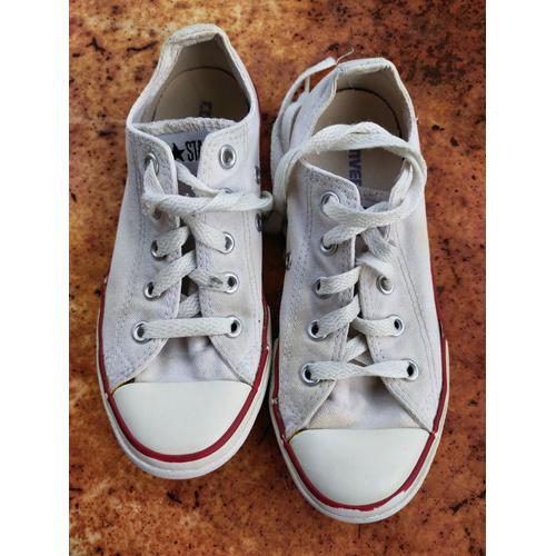 Baskets Converse Basses Blanches P31