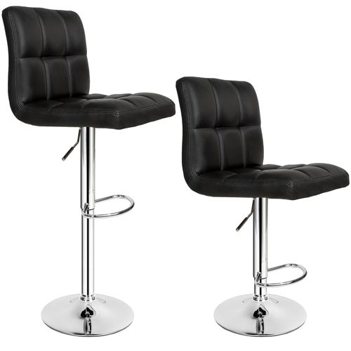 Tectake Lot De 2 Tabourets De Bar Tony