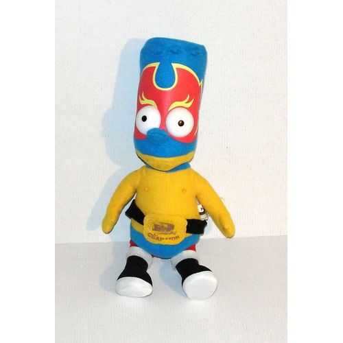 Peluche Simpson Bart Catcheur 34 Cm Doudou Bart Century Fox