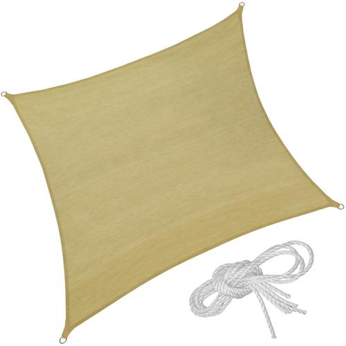 Voile D'ombrage Carr?E, Beige - 400 X 400 Cm