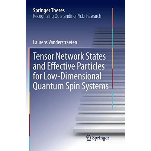Tensor Network States And Effective Particles For Low-Dimensional Quantum Spin Systems