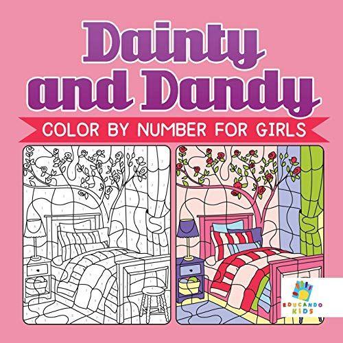 Dainty And Dandy | Color By Number For Girls