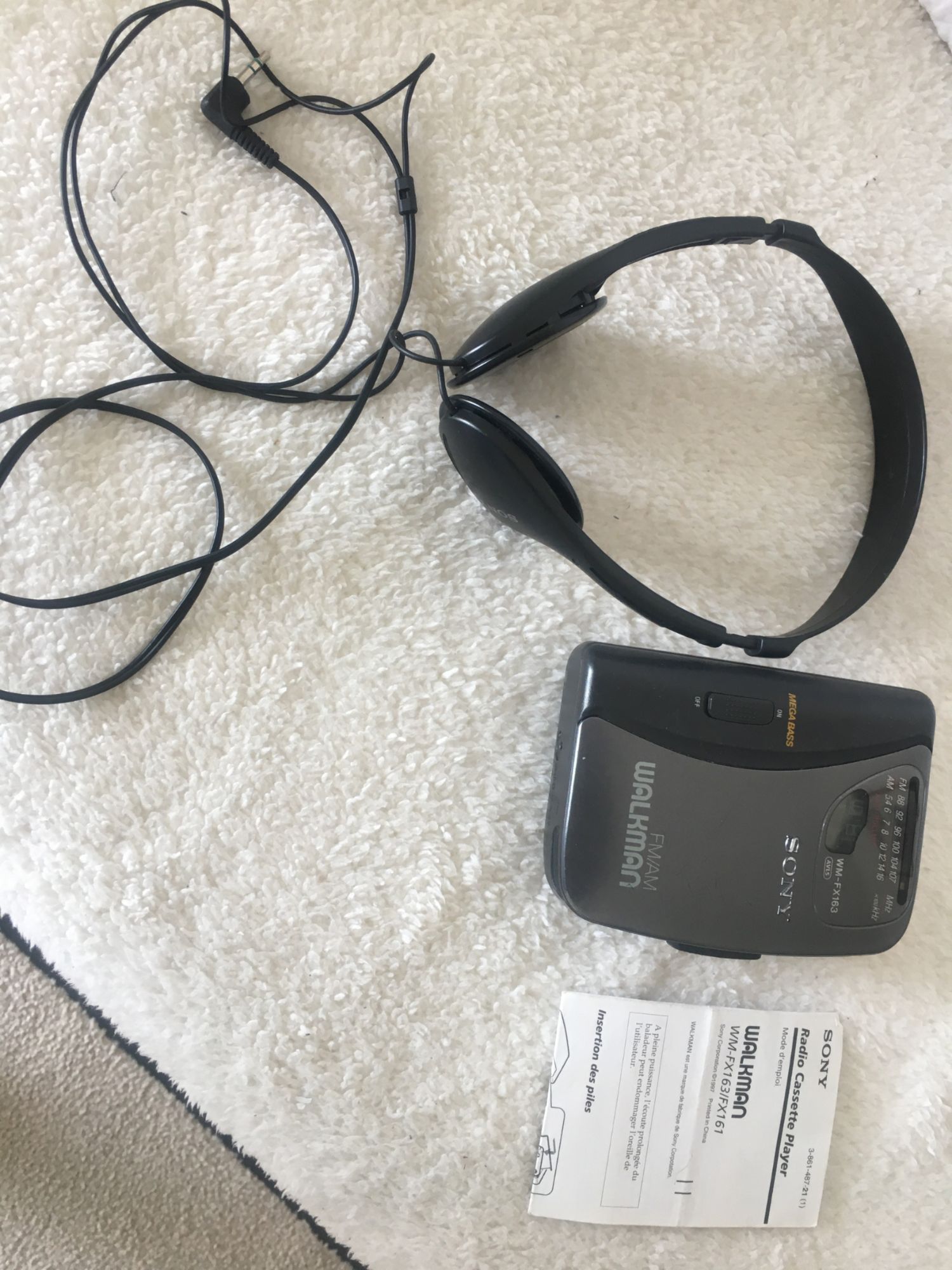 Walk Man Radio Cassette