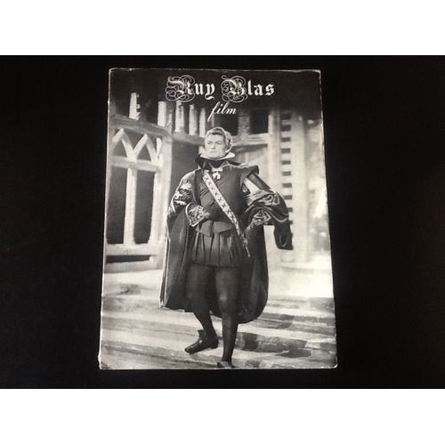 Ruy Blas.Film - Adapté Pour L'écran Par Jean Cocteau - Mis En Scène Par Pierre Billon