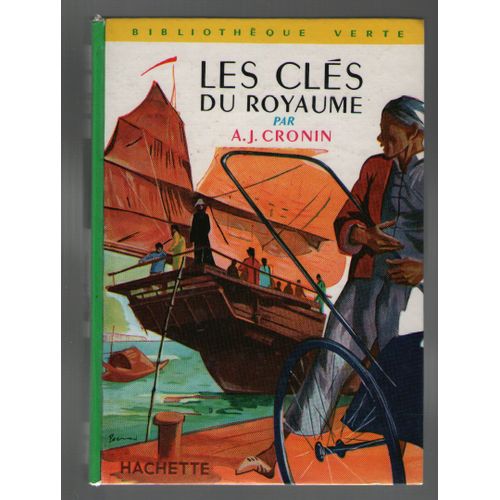 Les Clés Du Royaume, A.J. Cronin, Traduction Jean Muray, Illustrations J. Pecnard, Bibliothèque Verte 1959