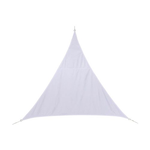 Voile D'ombrage Triangulaire Curacao - 4 X 4 X 4 M - Blanc