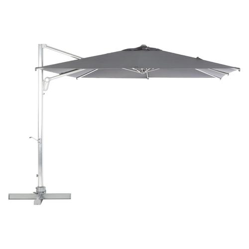 Parasol Déporté Rosario - 300 X 300 Cm - Gris Ardoise