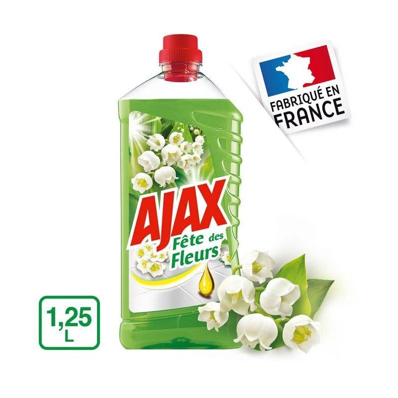 Acheter Ajax Nettoyant ménager fête des fleurs fraîcheur muguet, 1,25L