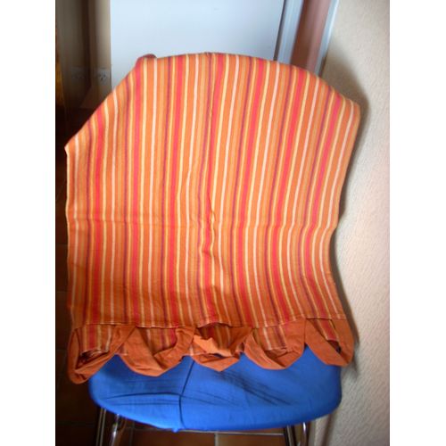 Lot De 2 Doubles Rideaux 136 X 106 Cm Sans Les Pattes.