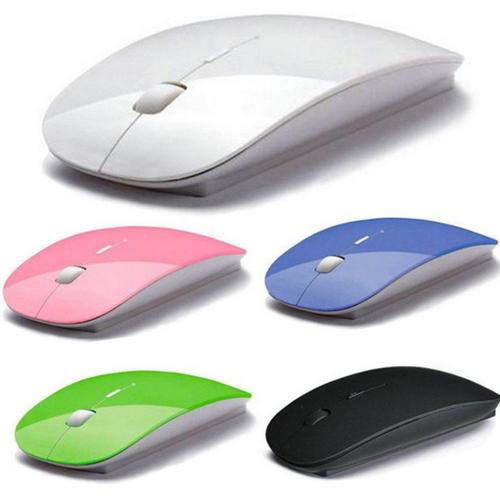 4.0 souris Bluetooth souris sans fil souris d'ordinateur silencieuse souris  ergonomique Bluetooth souris Rechargeable sans fil USB Bluetooth souris PC  - Black - SUB1006