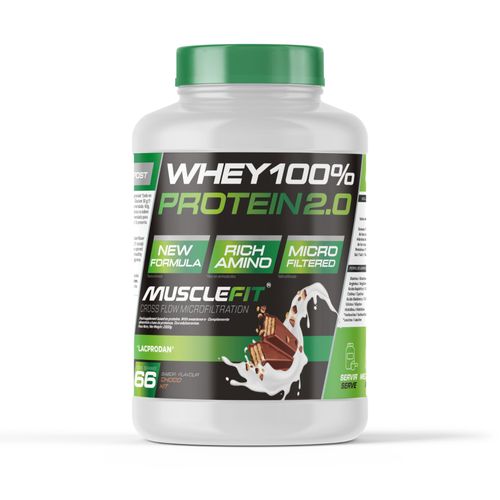 Whey 100% Protein 2kg_Chocokit - Musclefit 