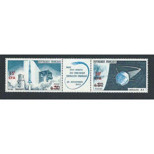 Réunion Yv. 368-369 En Bande **