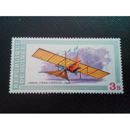 Timbre Guinee Yt 638 Transport Aérien À Vapeur, 1842 1979 ( 030305 )