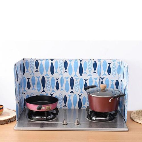 Déflecteur d'huile pour cuisinière de cuisine, bouclier anti-éclaboussures, isolation, barrière d'huile en feuille d'aluminium