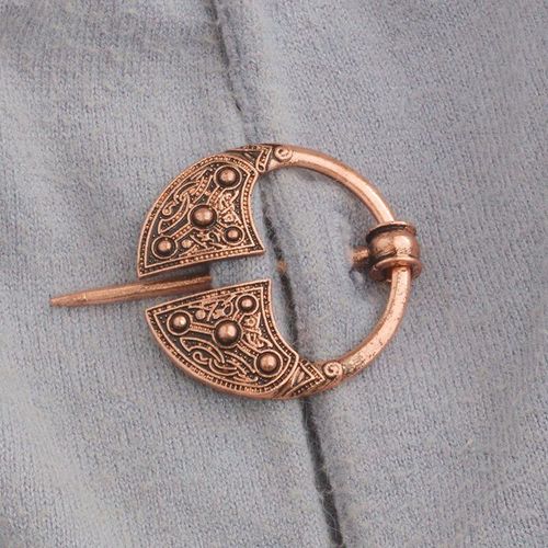 Rétro Viking Stéréo Perles Connecté Broche De Mode Exagérée Adapté Pour Manteau Chapeau Vêtements Et Sac À Dos Décoration