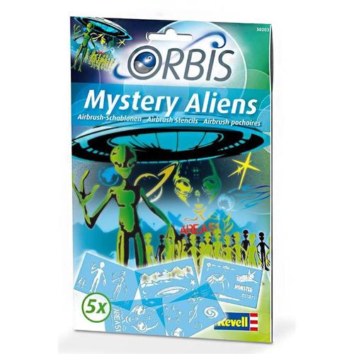 Orbis - Set De Pochoirs "Mystery Aliens"