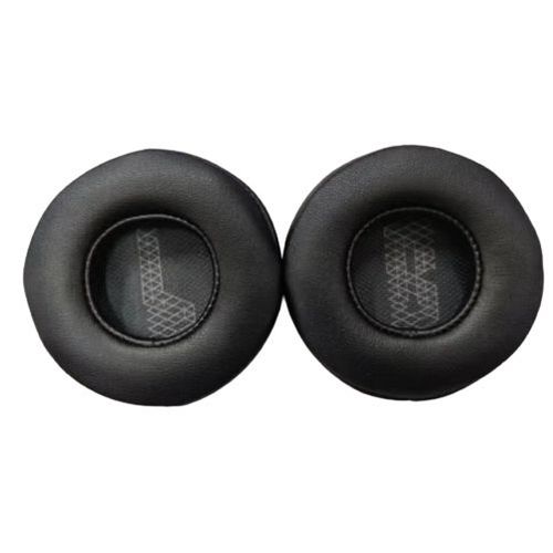 Coussinets d'oreille en cuir protéiné PU 1 paire Le noir