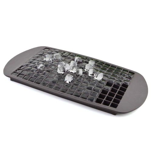 Bac À Glaçons Inf En Silicone À Dégagement Facile Pour 160 Mini-Glaçons Noir