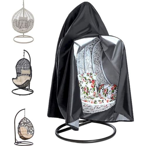 Housse De Chaise Pivotante De Patio, Housse Imperméable, Coupe-Vent, Anti-Uv S
