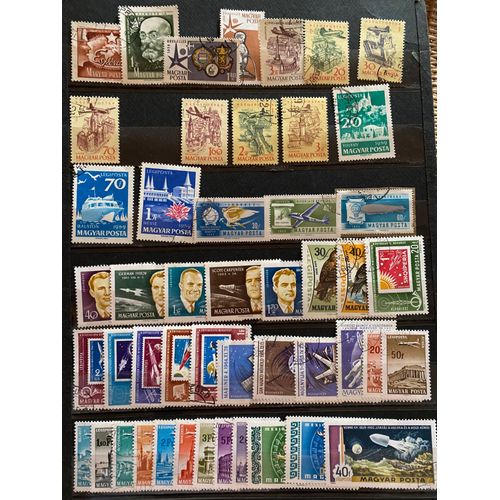 Lot De Timbres Honfrie/Magyar Oblitérés Poste Aérienne 1957/1981 Lot 21