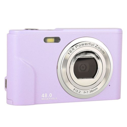 Caméra numérique 1080P / 48 mégapixels / Zoom 16x Violet