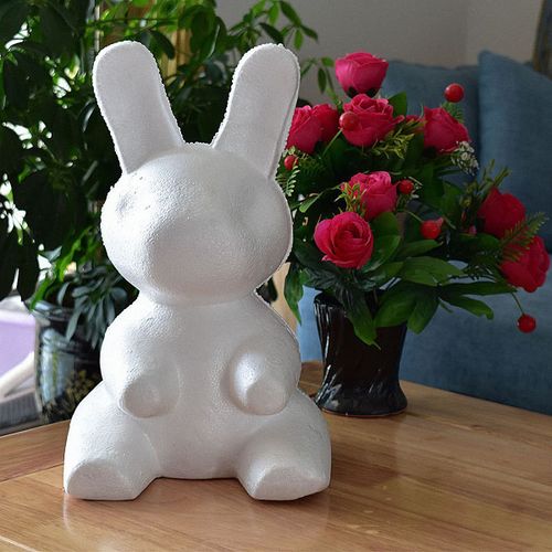 Polystyrène Styromousse Modélisation Créative Durable Utile Artisanat Bricolage Mousse Lapin Pour Les Adultes