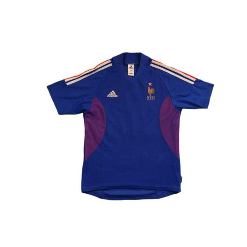 Maillot Football Vintage Equipe De France Domicile N°20 Trezeguet 2002-2003