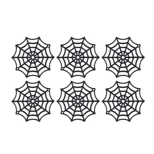 50 Pièces Toile D'araignée Toile D'araignée Vacances Accessoires Pour La Décoration (Noir)