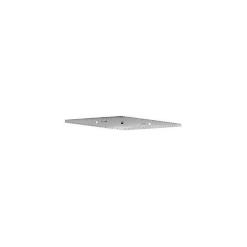 Reglet de toupilleur 500 x 65 x 2 gradu? Recto-Verso - 380.700.500 - Leman