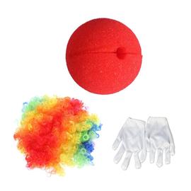 60 pièces Nez de clown rouge Cosplay Nez en mousse Pour Halloween Noël  Carnaval Costume Party D