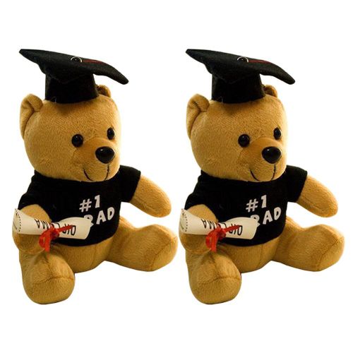 1pc Adorable Graduation Poupée Graduation Cadeau Poupée Ours Poupée En Peluche Poupée Pour Enfants Graduation
