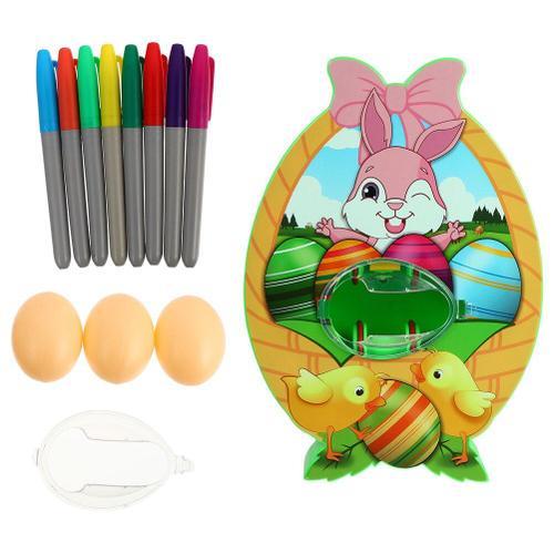 Kit de décorations d'œufs de Pâques, machine à décorer les œufs de