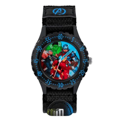 Marvel Avengers Noir Montre Analogique Pour Enfants