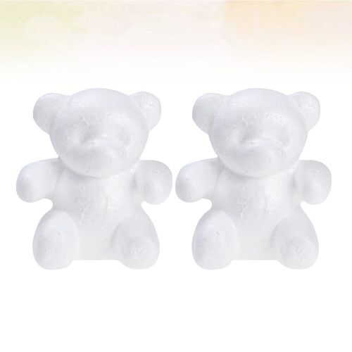 Ours En Forme D'animal Drôle Pour La Saint-Valentin, Ours Assis De 15cm, Ornement De Fête, Bricolage, 2 Pièces