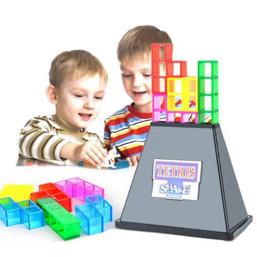 Tetris Shake ? Blocs De Construction 3d Empilables, Puzzle Pour L'éducation Précoce, Jeux De Société, Jouets Pour Enfants, Cadeau #40