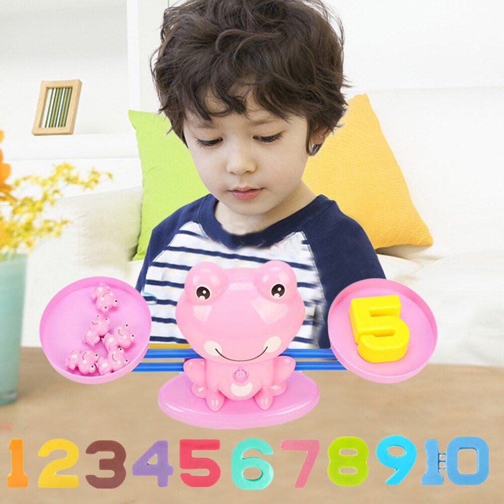 Mignon Grenouille Balance chelle Jeu De Maths Enfants Illum... - 2