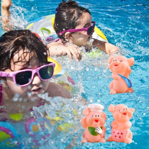 Cochon De Dessin Animé Rose Anti-Stress En Silicone, 3 Pièces, Jouet À Presser, Amusant, Cadeau Pour Enfants, Décoration De La Maison